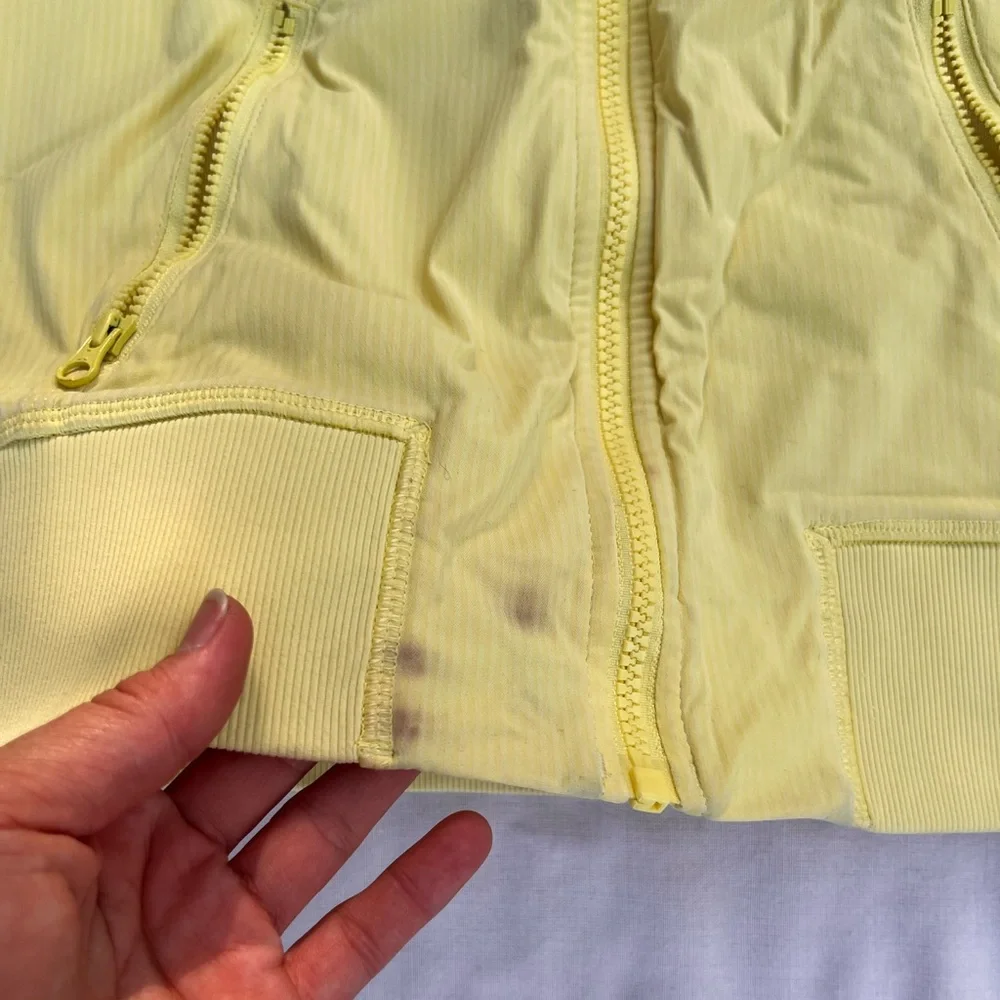 Lululemon street to studio hooded Jacket size 4